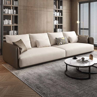 White Fabric sofa living room sofa