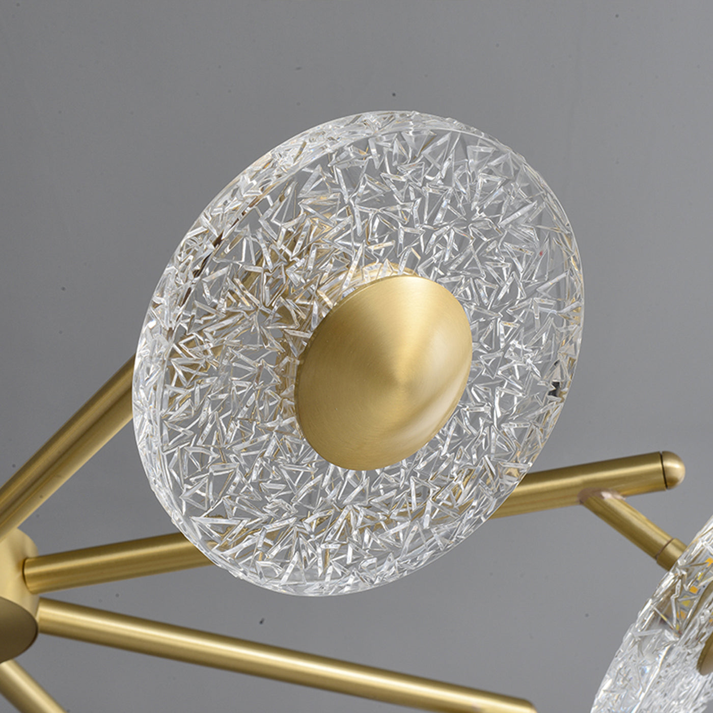 Creative disc chandelier