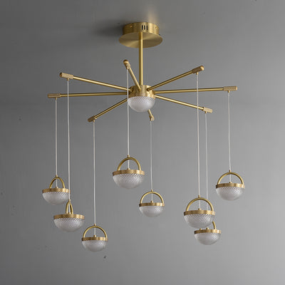Creative ball style chandelier