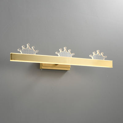 Creative crown mirror headlights