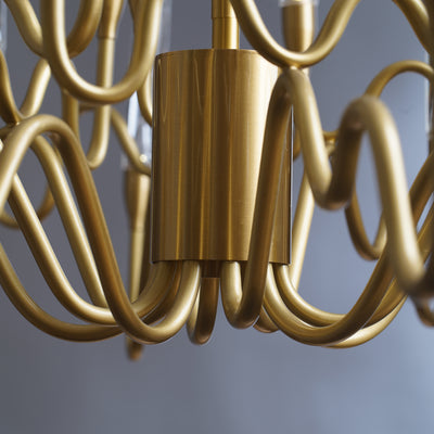 Creative Arrow Copper Postmodern Luxury Chandelier