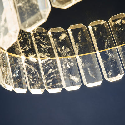 Nordic postmodern crystal chandelier