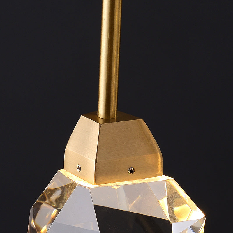 Rectangle Crystal Diamond Chandelier