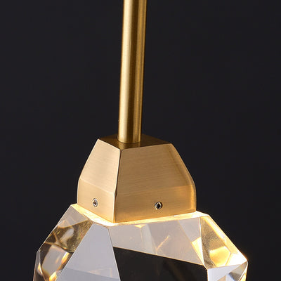 Rectangle Crystal Diamond Chandelier