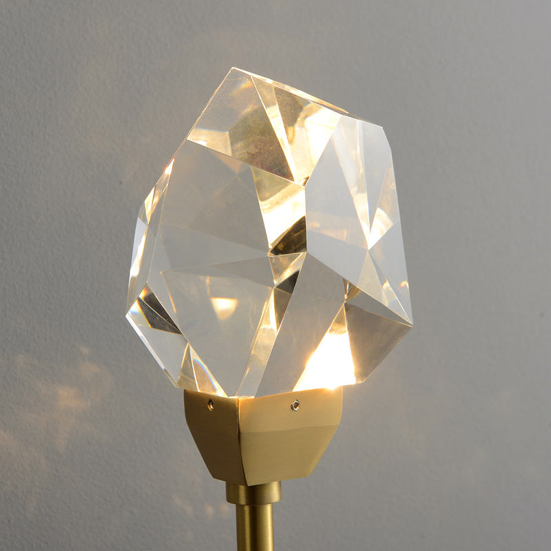 Crystal Diamond Wall Sconce