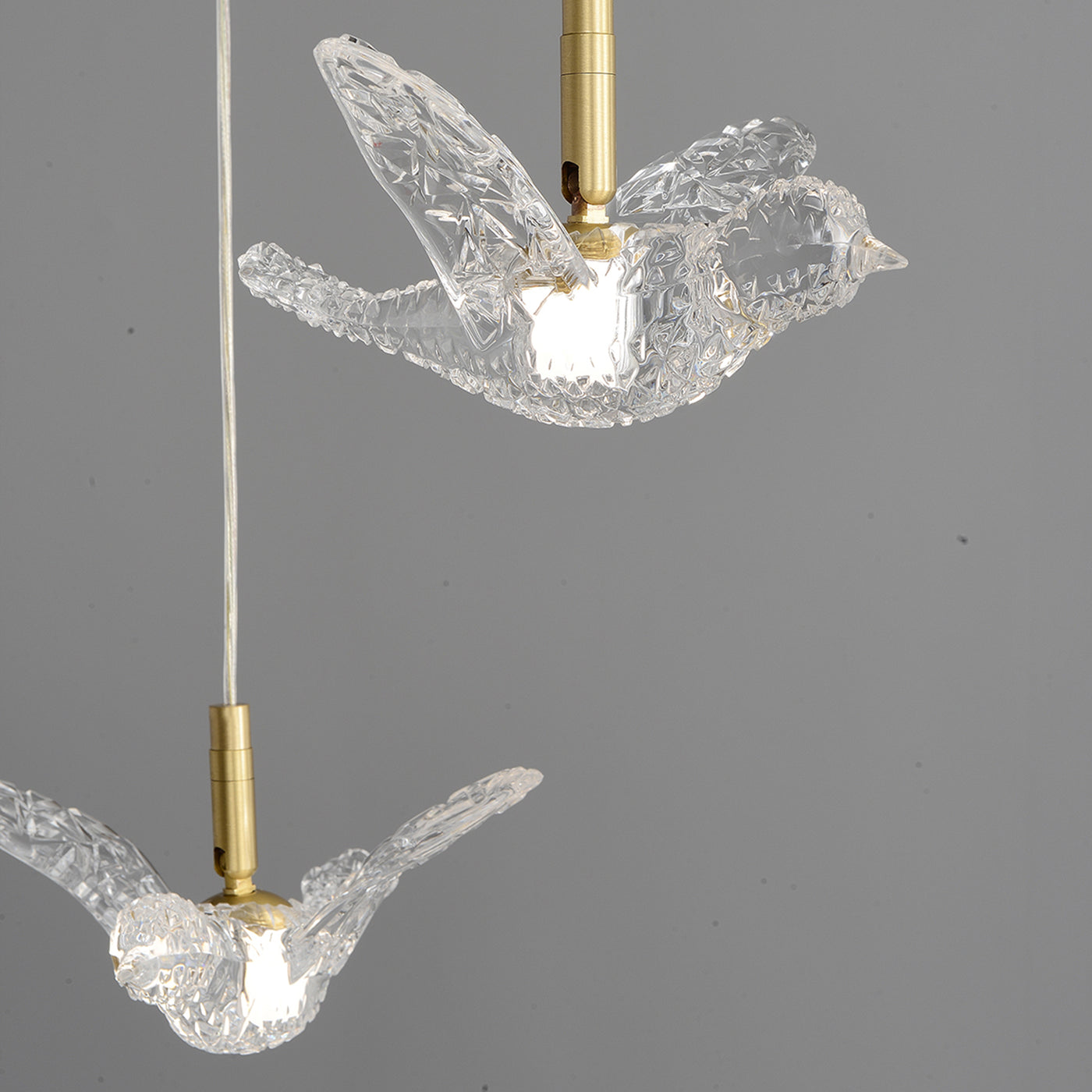 Creative bird chandelier