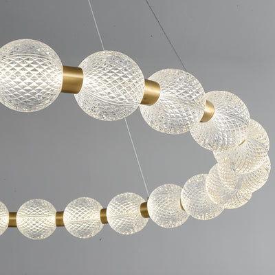 Creative ball chandelier