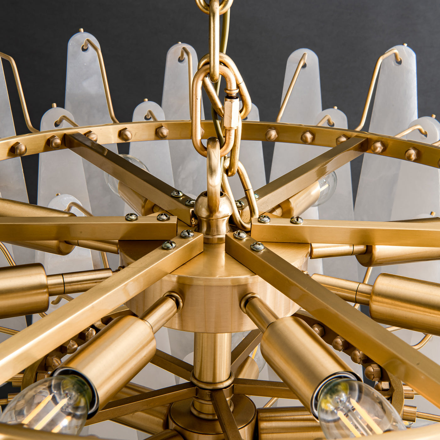 Modern creative marble chandelier