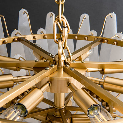 Modern creative marble chandelier