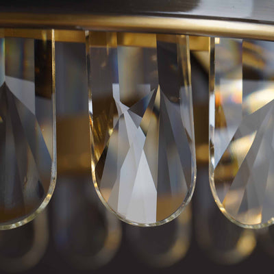 Creative crystal ring chandelier
