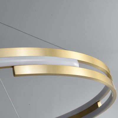Creative simple ring chandelier