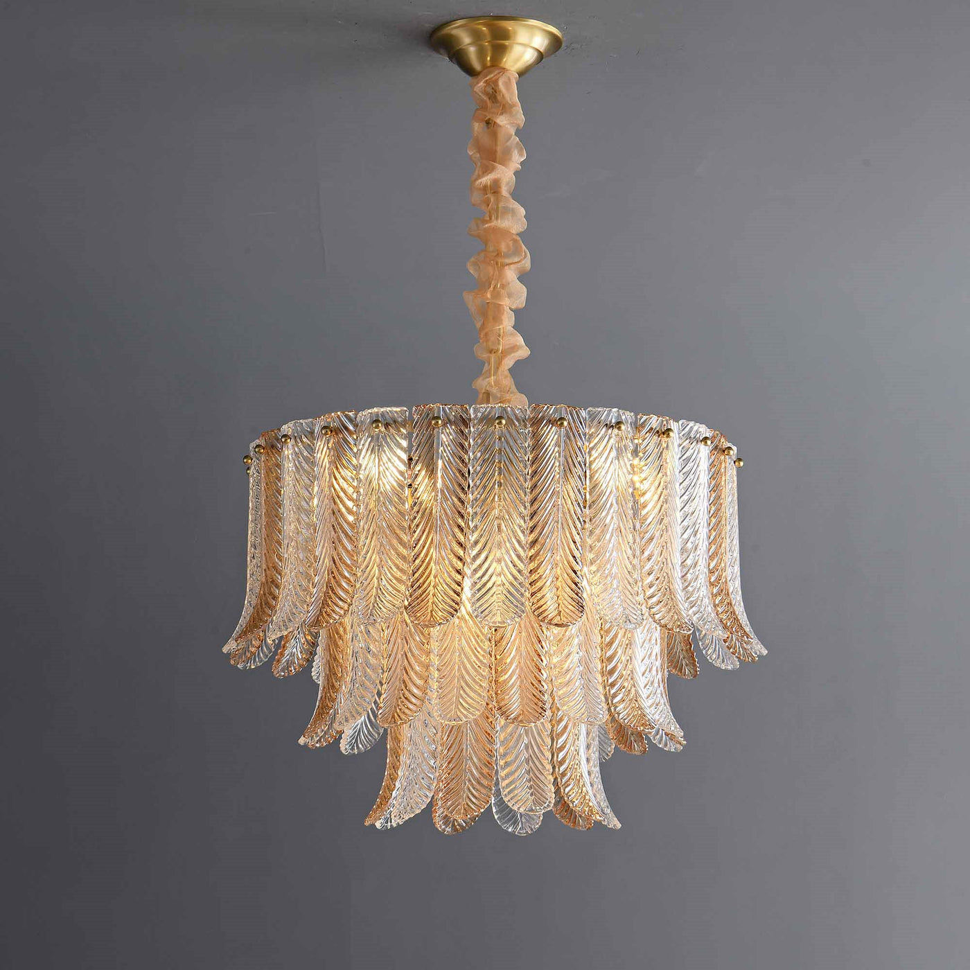 Fireworks bloom Hanging chain chandelier