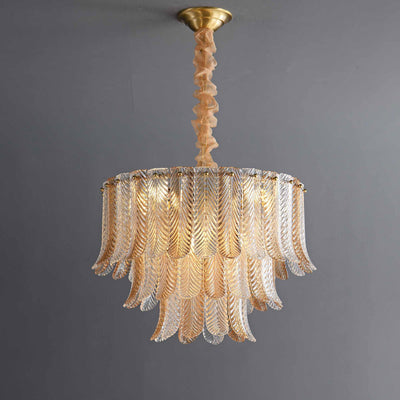 Fireworks bloom Hanging chain chandelier