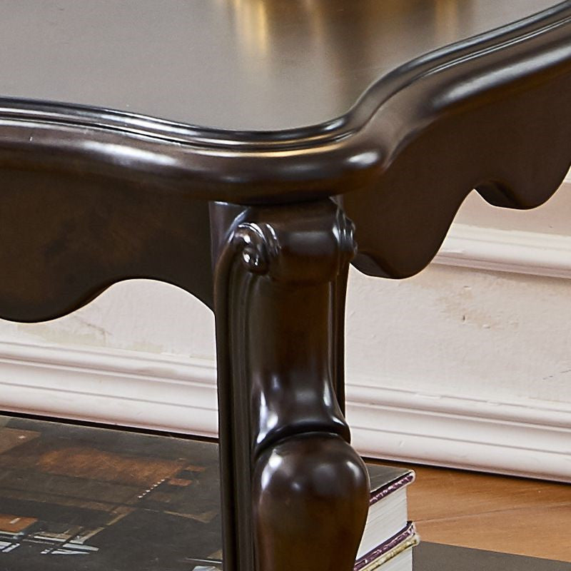 Solid wood light luxury side table