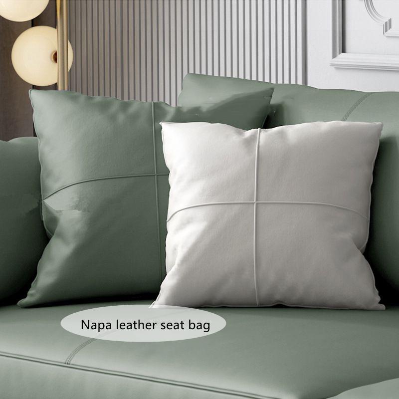Living room green sofa combination