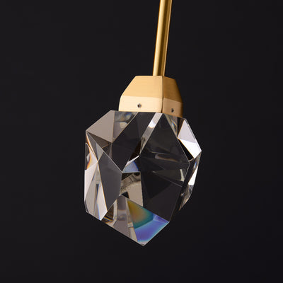 Rectangle Crystal Diamond Chandelier