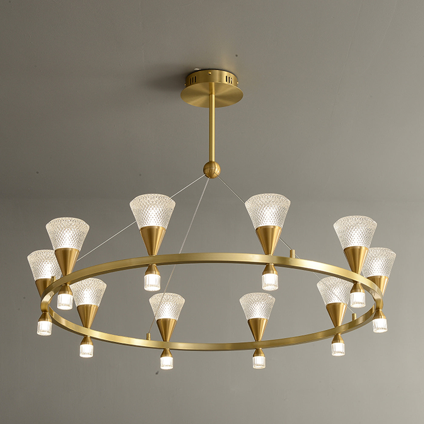 Modern creative ring chandelier