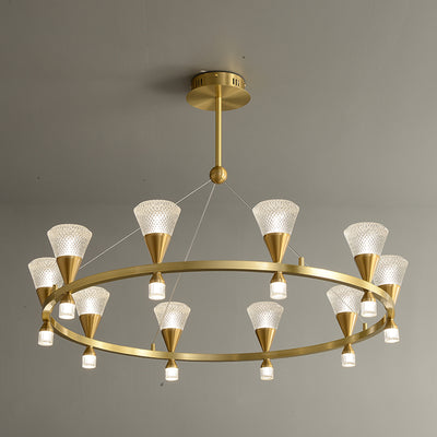 Modern creative ring chandelier