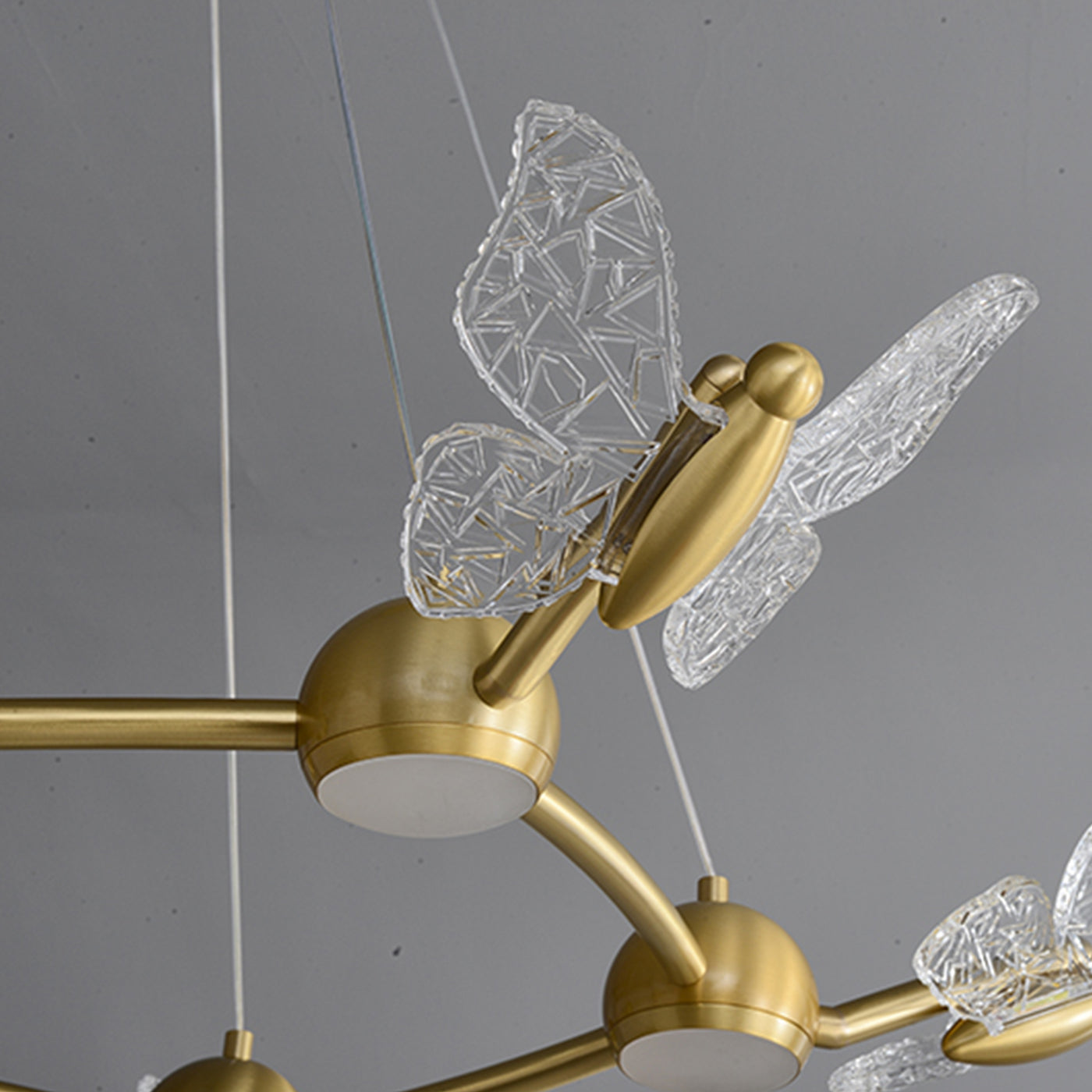 Modern Multi butterfly chandelier