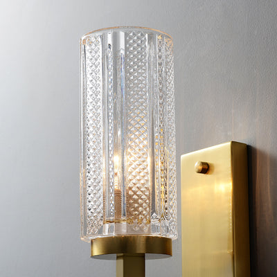 Transparent Glass Wall Sconce