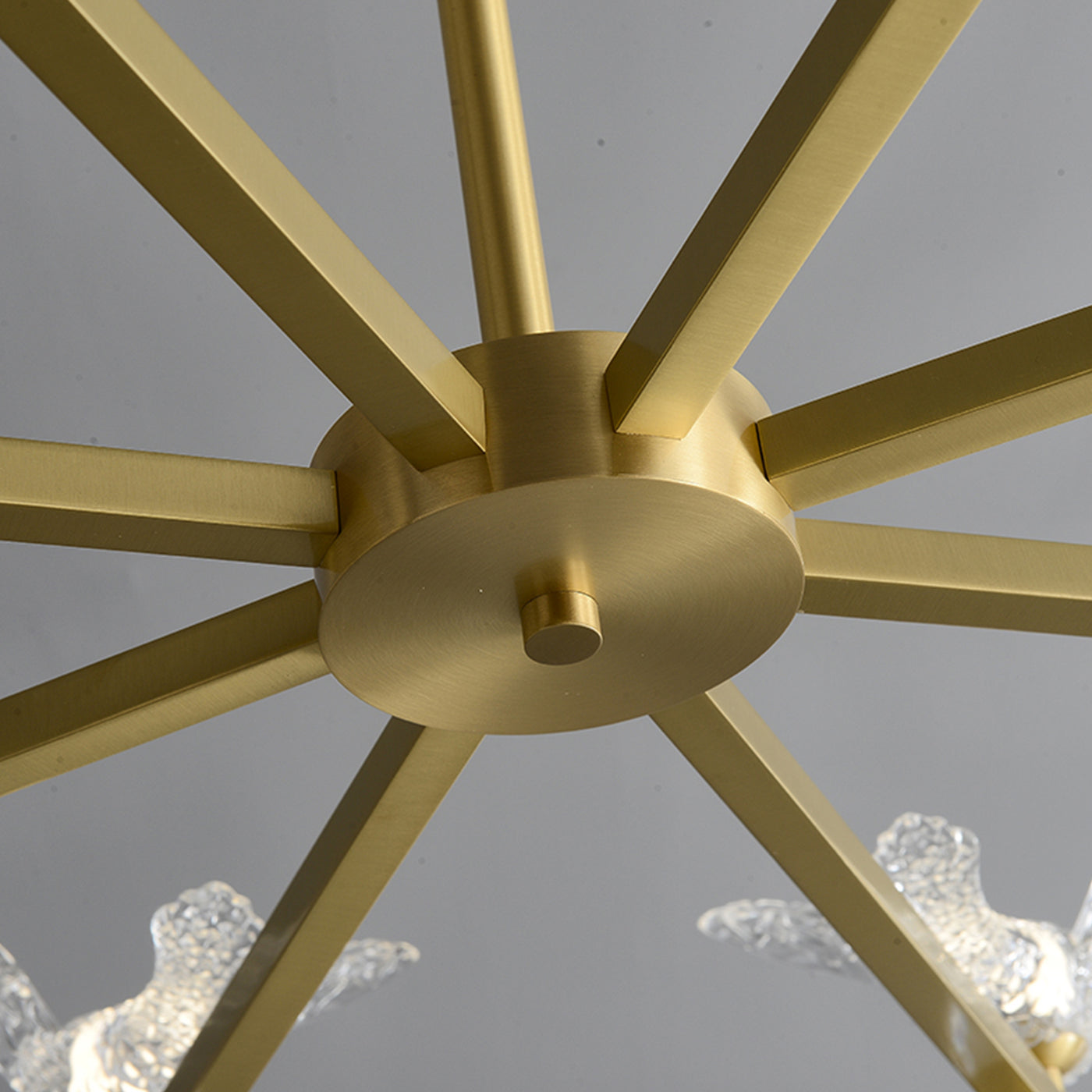 Multi birds chandelier