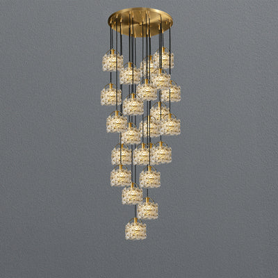 23 Lights Prosperous blooming chandelier