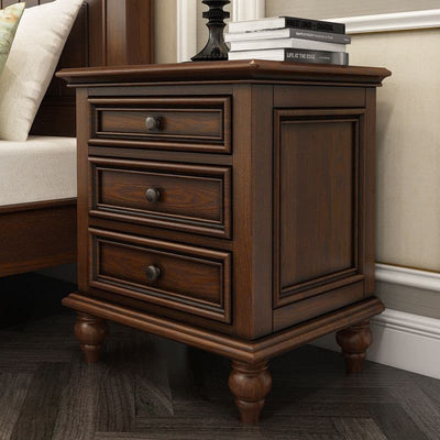 Three-layer bedside table