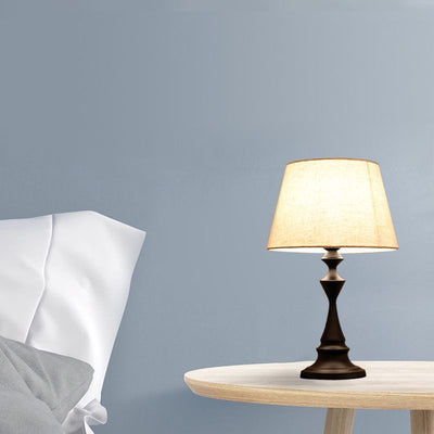 Modern Bedside Fabric Table Lamp