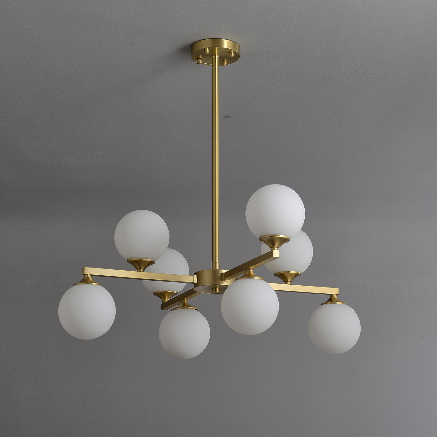 8-Lights Ball Chandelier