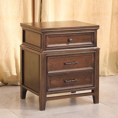 Three-layer bedside table