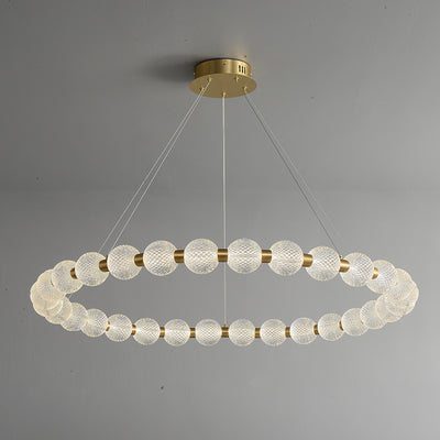 Creative ball chandelier