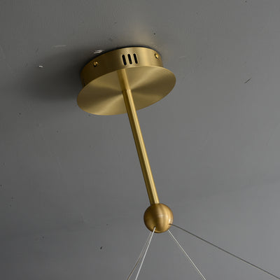 Creative simple ring chandelier
