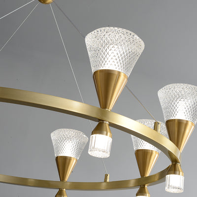 Modern creative ring chandelier