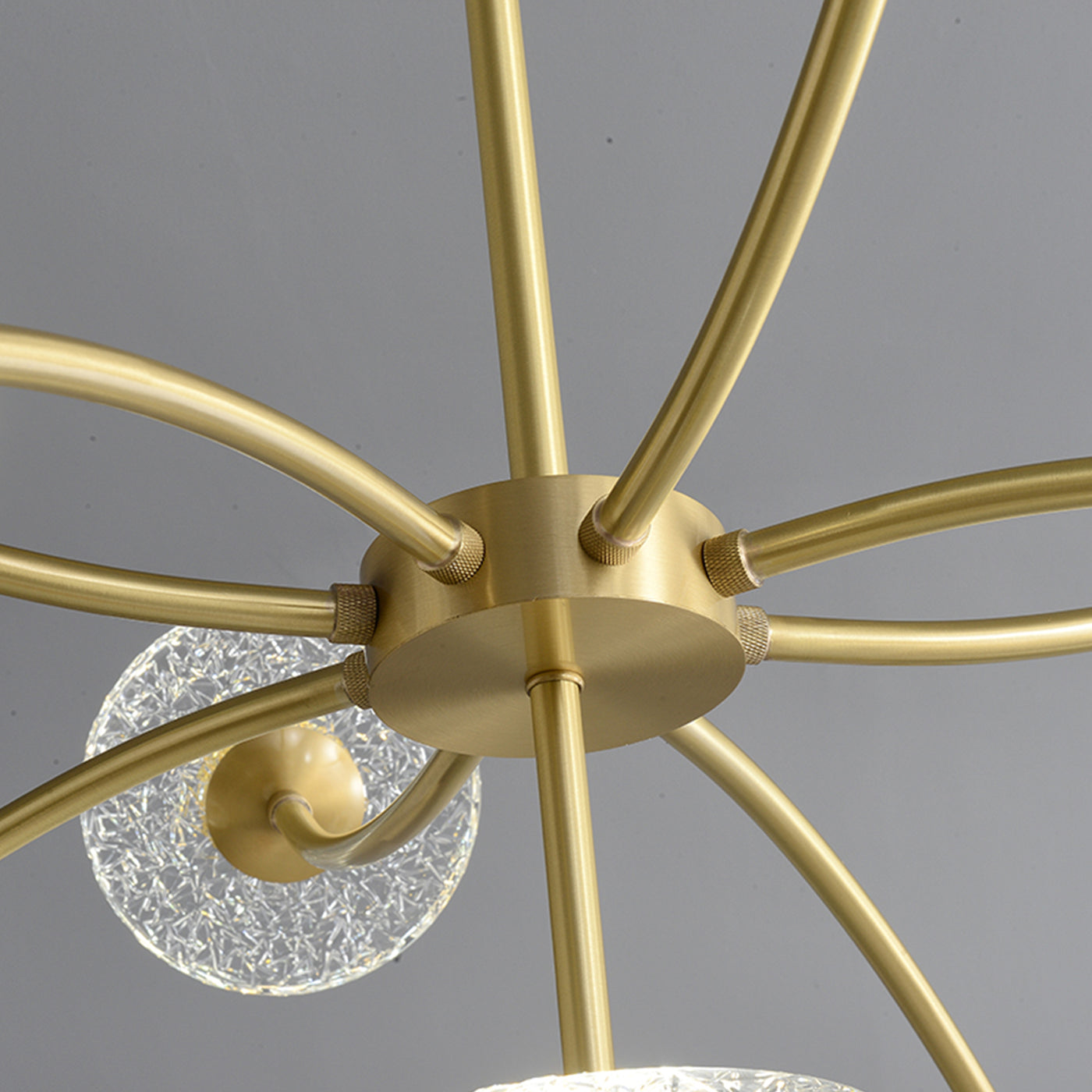 Creative disc chandelier