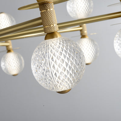 Creative ball chandelier