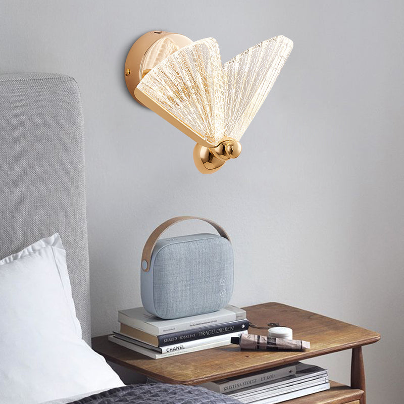 Gold Butterfly Wall Sconce