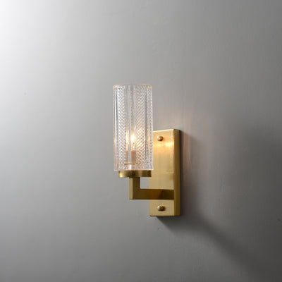 Transparent Glass Wall Sconce