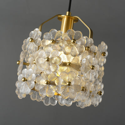 Prosperous blooming chandelier