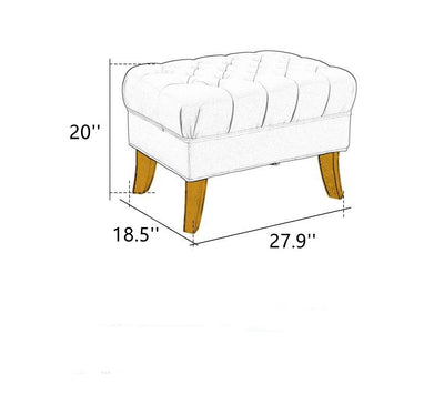 Single sofa bedroom leisure fabric sofa