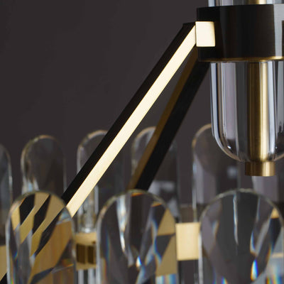 Creative crystal ring chandelier