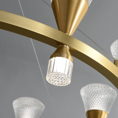 Modern creative ring chandelier