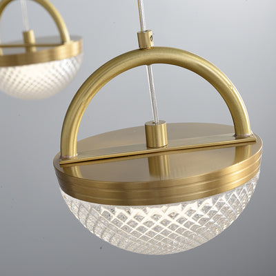Creative ball style chandelier