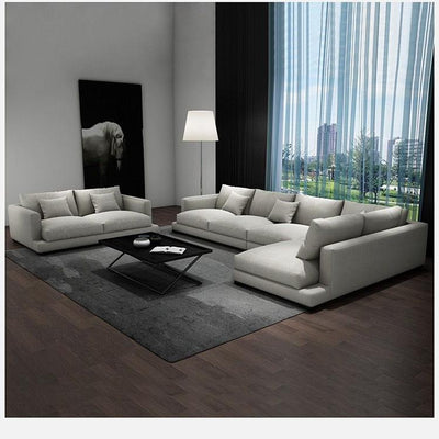 Latex cloth sofa combination