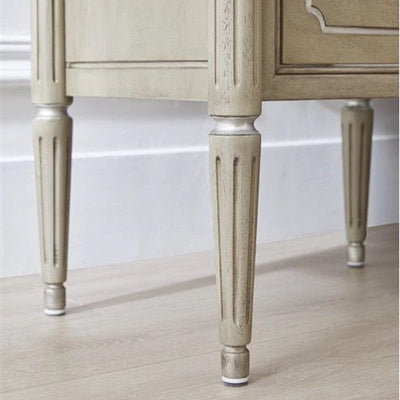 Solid wood bedside cabinet