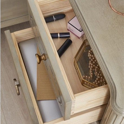 Solid wood bedside cabinet