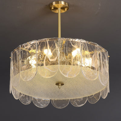 Transparent Glass Chandelier