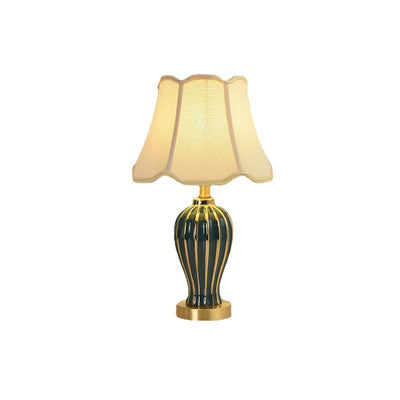 Classic Scalloped Table Lamp