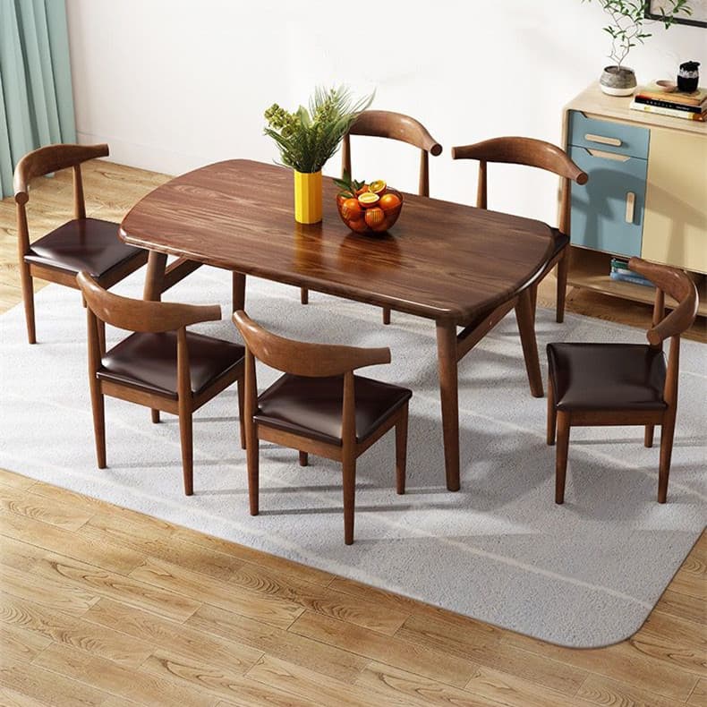 Solid wood dining combination