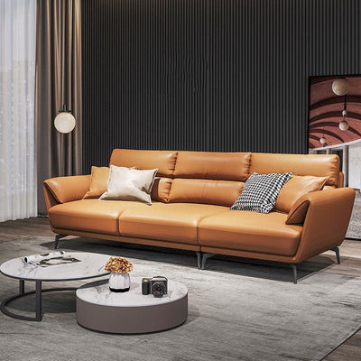 Modern and simple four-seat sofa