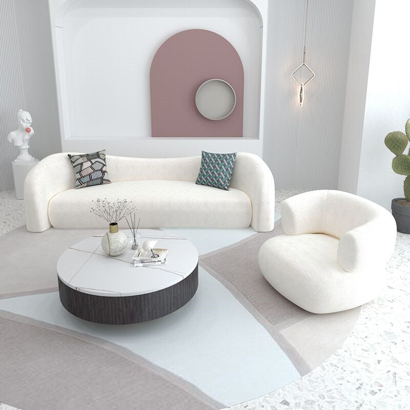 Fabric sofa combination